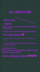 All about me!