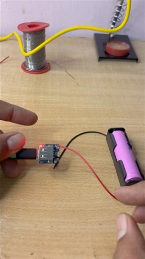 Type C charging module #educationalvideo #rechargeablelight #powebank