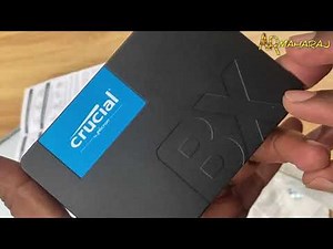 🚀 Crucial BX500 500GB 2.5-inch SATA 3D NAND Internal SSD – Unboxing & Installation Review 🔧🔥