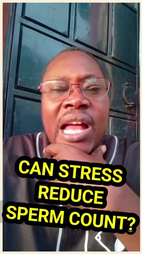 CAN STRESS REDUCE SPERM COUNT?