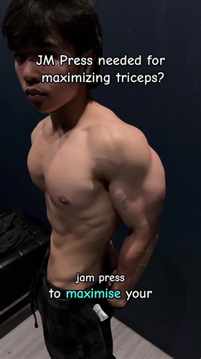 Maximize Triceps with JM Press Technique