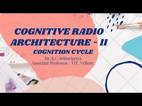 COGNITIVE RADIO ARCHITECTURE - II (THE COGNITION CYCLE - Observe, Orient, Plan, Decide, Act )