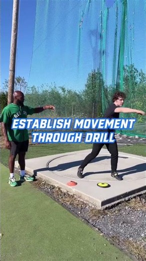 the correct way to drill for discus