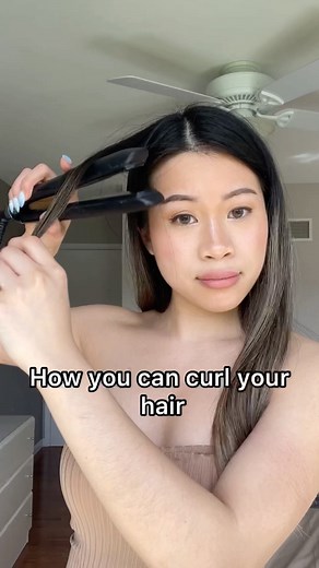Catherine Tran | Hair Tutorials & Tips on Instagram: "Before it took a while to learn. Now I can curl my hair pretty quickly and the outcome looks really cute 😊 Follow for more hair tips and tutorials ❤️ #hairstyles #hairtutorial"