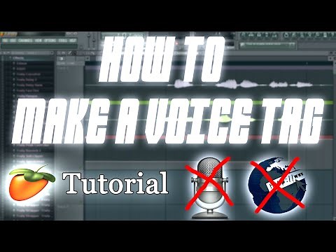 Make A Voice Tag For Beats Using Only Computer + Effects Tutorial (NO Microphone /No Internet)