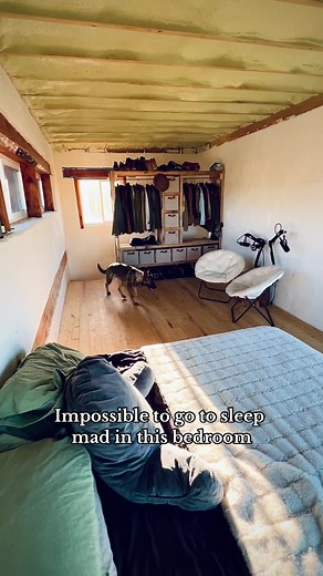 To know we built the space we sleep in..🥹