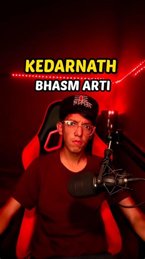 Kedarnath Bhasm Arti 🔥| #hindu #hinduism