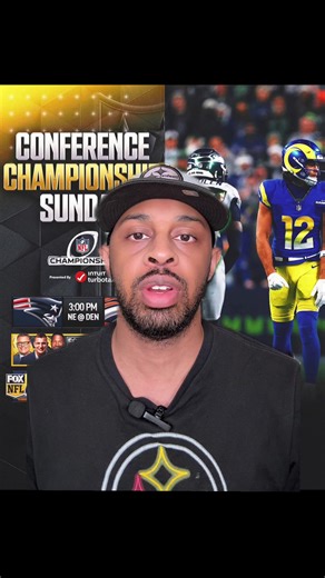 Steelers fan 2025 NFL conference championship picks #NFL #2025NFLPlayoffs #NFLConferenceChampionship