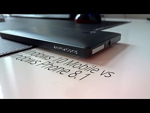 Windows 10 Mobile vs Windows Phone 8.1: System Animations