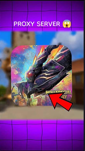Proxy Server Free fire 😱 #shorts #freefire #proxyserver #viral