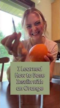 How I Learned to Dose My Insulin for the First Time
