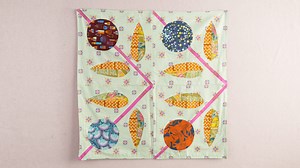 Folk Flower Block by Anna Maria Parry