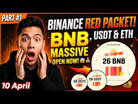 Binance red packet today BNB, USDT & Bttc reward Fast | Red packet code in binance today