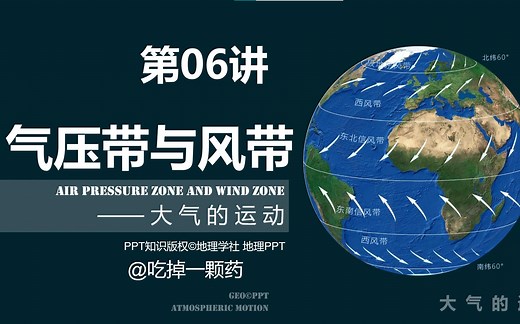 第06讲《气压带与风带》大气环流 三圈环流 季风环流 季风的成因｜总复习【高中地理】