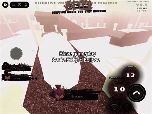 Blaze Sonic Td gameplay #sonicthehedgehog #fyp #sonicthedisaster #blazethecat with@️♡💫𝓵𝓲𝓿𝓲𝓮💫♡ 😒😒