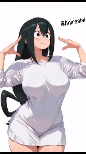 Anirealai on Instagram: "Tsuyu Asui outfit transition video #tsuyu #tsuyuasui #myheroacademia #bokunoheroacademia #transition"