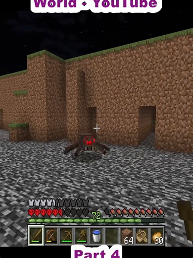 Beating Minecraft in a Superflat World