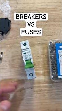 Circuit Breakers and Fuses in Industrial Control Panels! #automation #engineering #plc #science