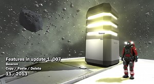 Update 01.007.005 - beacon block and also copy/paste/delete news - Space Engineers