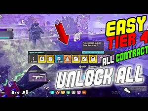 Completing all Contracts in Dark Aether || Unlock All (Tier 4) Schematics - MW3 Zombies