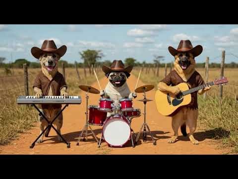 Animais felizes na fazenda