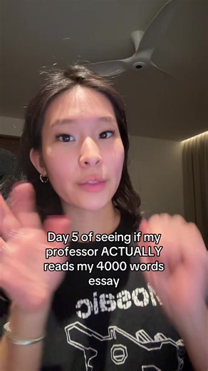 This is a social experiment and a sacrifice #uni #college #essay #professor #studytok