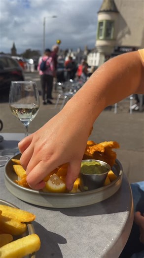 The Waterfront Anstruther on Instagram: "More of this in 2026 please ✨ Fish and chips in the sun.. is it too early to be dreaming of this? 🫣 #theaaterfront #anstruther"