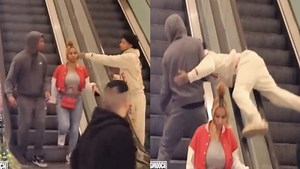 Life Flashed Before His Eyes: Dude Gets Instant Karma For Touching Another Man’s Girl As A Prank!