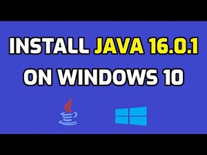 How to Install Java JDK 16.0.1 on Windows 10