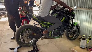 #healtech quickshifter setup on the z900🔥🔥💯 #kawasakiz900 | Kidonthe Run