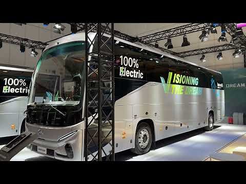 Higer H12E (2026) | Electric Coach | Interior & Exterior | Busworld 2025 Brussels