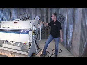 Baileigh Industrial BB-7210H Hudraulic Box and Pan Brake Sheet Metal Bending Machine