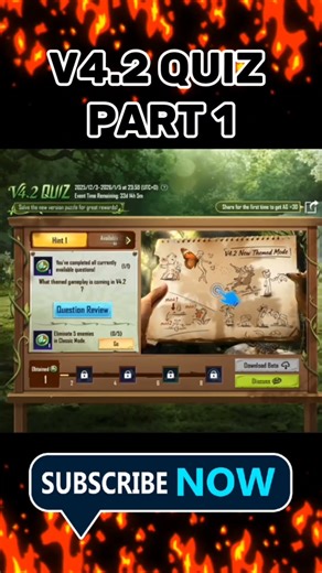 PUBG MOBILE 4.2 Quiz Part 1: ALL Answers & Rewards!