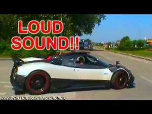 Pagani Zonda Cinque Sound - Start, Rev and Accelerations