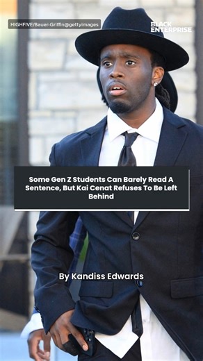 Some Gen Z students can barely read a sentence, but Kai Cenat refuses to be left behind