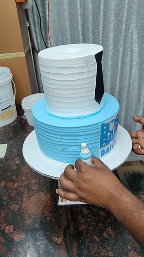 209K views · 589 reactions | Baby Boss Cake Design | Two Step Cake Design Idea | Baby Boss two Tier Cake Design Idea | Sunil Cake Master | Facebook