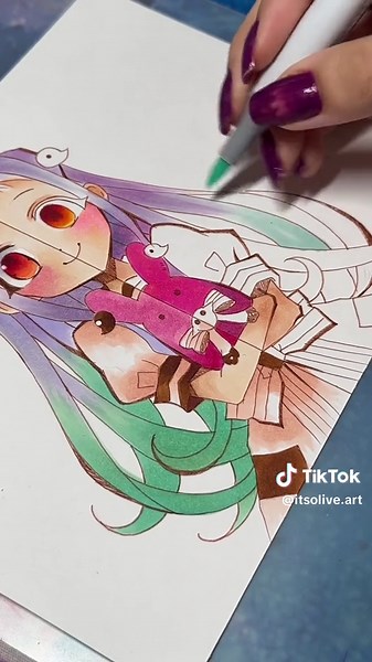 Los mejores plumones? Hablemos un poquito de Copic 🌸 #copicmarkers #copicsketch #markers #plumon #marcadores #dibujo #artist #comodibujar #comparacion