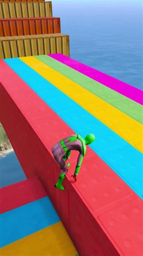 GTA 5 Epic Ragdolls | Spider-Man Jumps/Fails ep. 3182