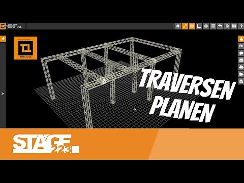 Traversen 3D Konstruktionen planen | Tutorial zum Global Truss - TrussTool