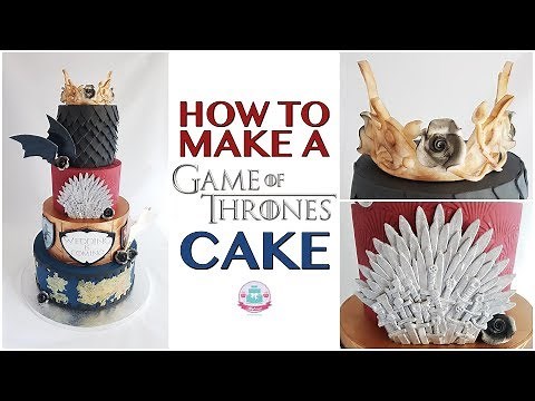 HOW TO MAKE A GAME OF THRONES CAKE | Abbyliciousz The Cake Boutique