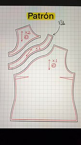 Blusa Qipao - tutorial de patronaje Si te gusto dale ♥️ y comparte #patronaje #costura #tutorial #patron #tipdecostura | En Punto - Patrones y Costura