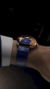 Rooted in legacy and elevated by innovation, The World Is Yours Dual Time Zone Tourbillon transforms a personal story into a masterpiece of modern watchmaking. With its 30-second flying tourbillon, sapphire bridge, and world map dial, it bridges generations — where emotion meets the highest expression of haute horlogerie. 43-mm rose gold case 30-second central tourbillon Two independent time zones Self-winding movement with micro-rotor #JacobAndCo #inspiredbytheimpossible | Jacob & Co.