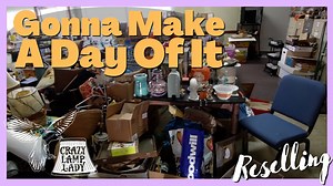 Make a DAY OF IT | Reselling Behind the Scenes | Crazy Lamp Lady