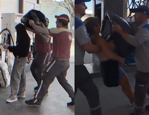 Escándalo por dos violentos videos machistas filmados en estaciones de servicio