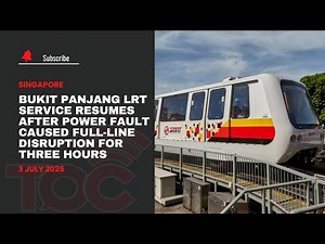 Bukit Panjang LRT service resumes after power fault caused full-line disruption for three hours