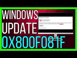 How to FIX 0x800F081F Error in Windows 11 (2025 METHOD)