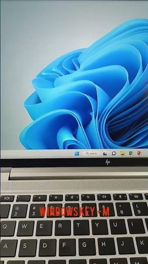 how to close all open windows with a shortcut key in win 11,10 #computer #technology #microsoft