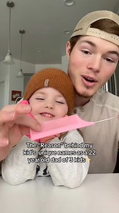 The reason why I named my kids such "funky" names...👀🔥 #stayathomedad #uniquenames #babynames #teendad #momlife #dadlife | Reason Robison Dad of 3