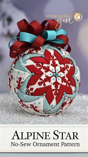 Let'st take a closer look at the Alpine Star! One of the patterns in the 2025 Christmas Collection! | The Ornament Girl
