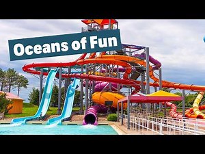Oceans of Fun Waterpark in Kansas City | Waterslides POV Worlds of Fun